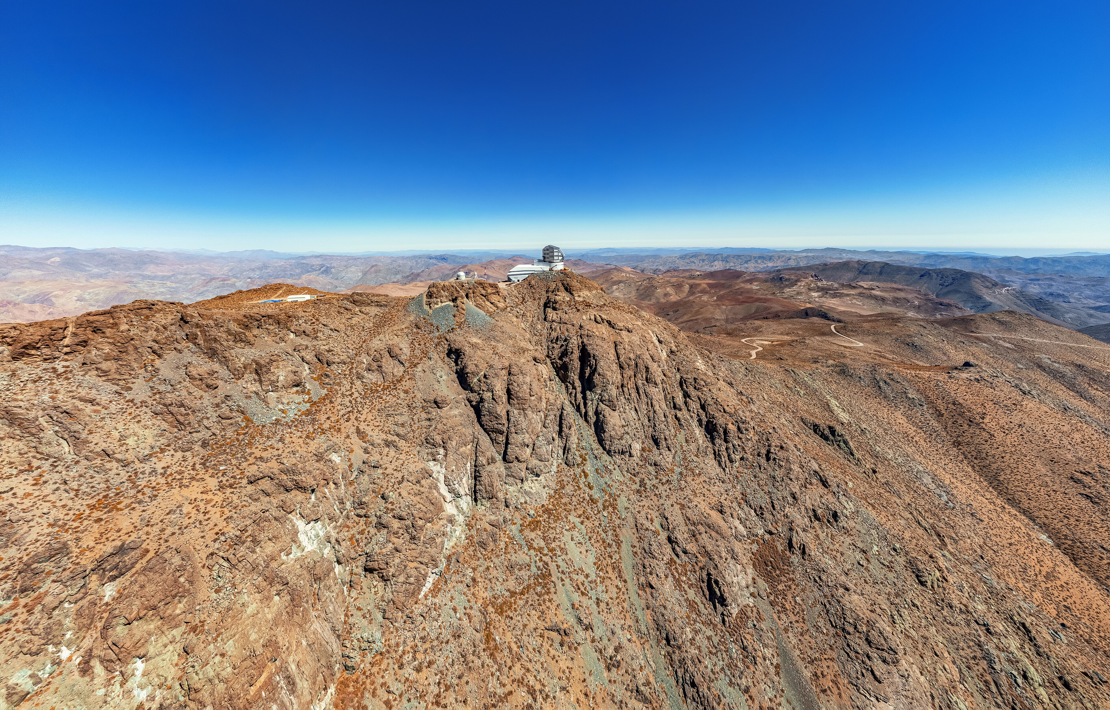NSF–DOE Vera C. Rubin Observatory and the Simonyi Survey Telescope on Cerro Pachón in Chile.