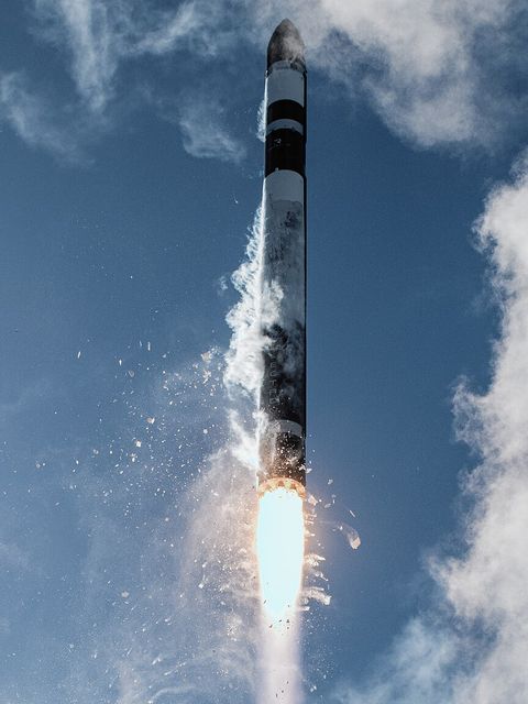 Electron lifting off