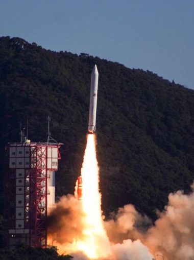 Epsilon S lifting off