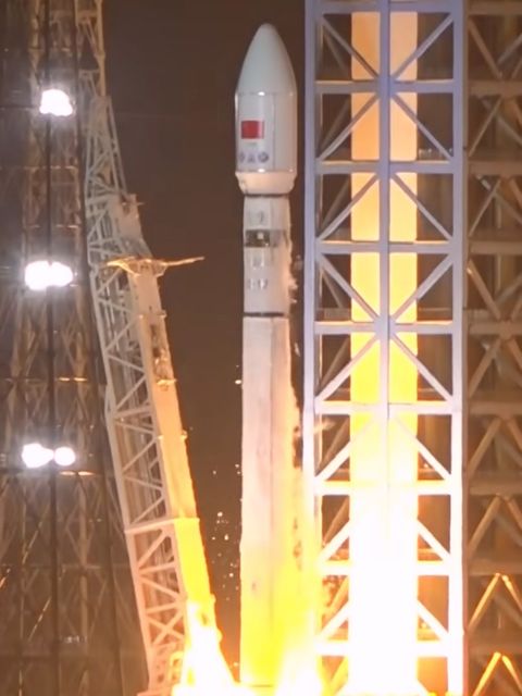 Long March 12 lifting off