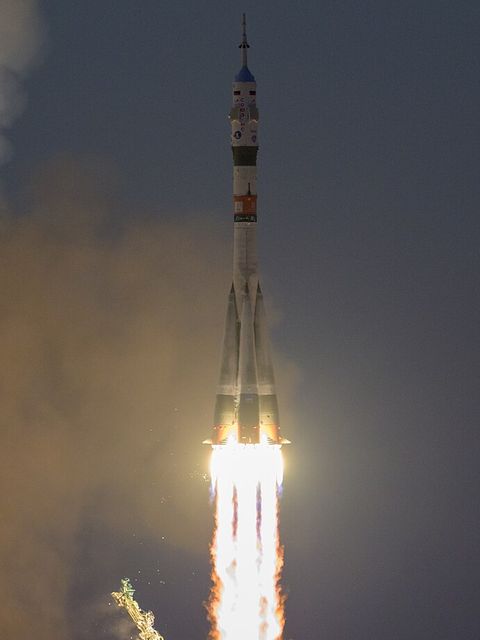 Soyuz 2.1b lifting off